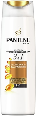 Шампунь и бальзам-ополаскиватель для волос Pantene Pro-V 3в1 Интенсивное Восстановление 360мл