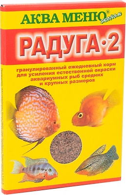 Корм для рыб  Аква Меню Радуга-2