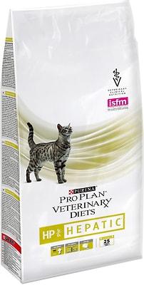 Сухой корм для кошек Pro Plan Veterinary Diets HP Hepatic при заболеваниях печени 1.5кг