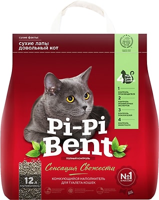Наполнитель Pi-Pi Bent Сенсация свежести 12л