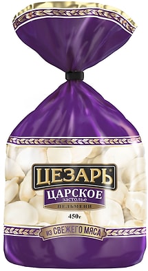 Пельмени Цезарь Царское застолье 450г