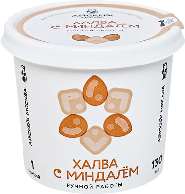 Мороженое Айскейк Москва Халва с миндалем 130мл