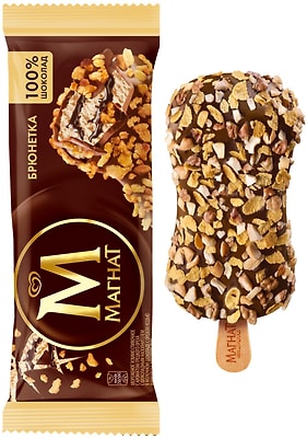 Мороженое Магнат Эскимо в шоколаде Брюнетка 74г