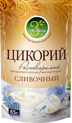 Цикорий растворимый Здравник со сливочным вкусом 85г