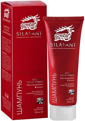 Шампунь для волос Силапант с пантогематогеном 250мл