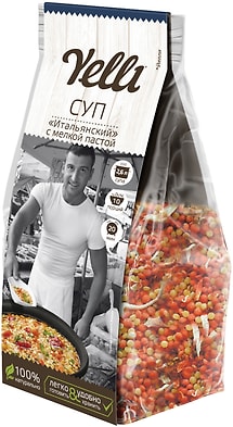 Суп Yelli Итальянский с мелкой пастой 250г