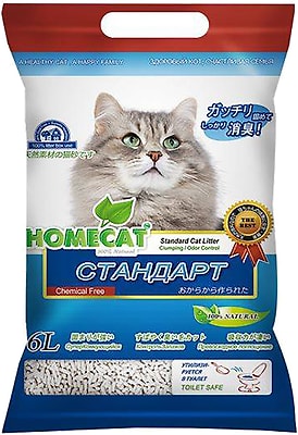 Наполнитель для кошачьего туалета Homecat Стандарт 6л
