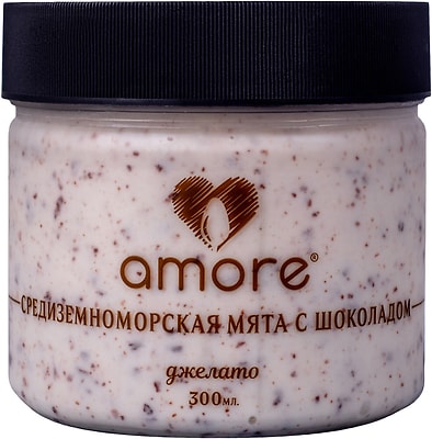 Мороженое Amore Средиземноморская Мята с Шоколадом 300мл