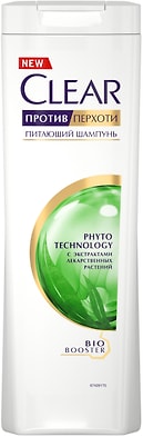 Шампунь для волос Clear Против перхоти Phytotechnology 400мл