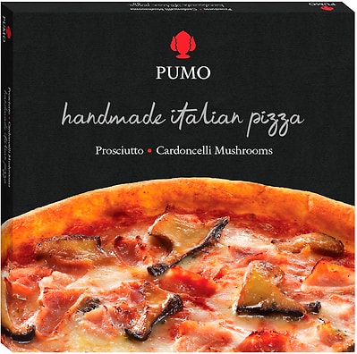 Пицца Pumo Pizza с прошутто  и грибами кардончелли 340г