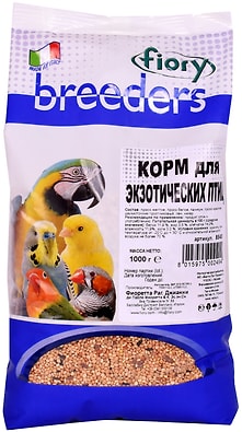 Корм для экзотических птиц Fiory Breeders 1кг