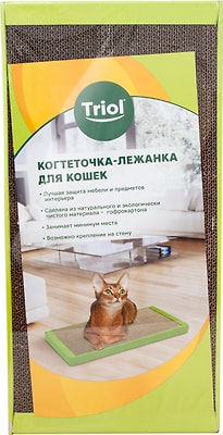 Когтеточка-лежанка для кошек Triol 50*24*3.5см