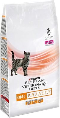Сухой корм для кошек Pro Plan Veterinary Diets OM Obesity Management при ожирении 1.5кг