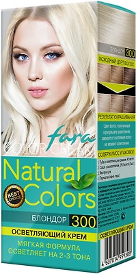 Крем-краска для волос Fara Natural Colors 300 Блондор