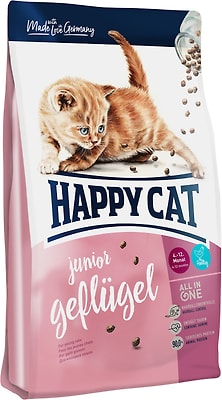 Сухой корм для котят Happy Cat Птица 1.4кг