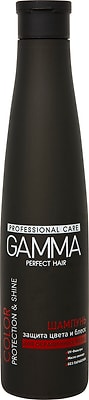Шампунь для волос Gamma Perfect Hair Защита цвета и Блеск 350мл