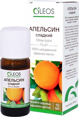 Масло эфирное Oleos Апельсин 10мл