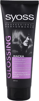 Маска для волос Syoss Glossing Эффект ламинирования 250мл