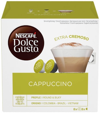 Кофе в капсулах Nescafe Dolce Gusto Cappuccino 16шт