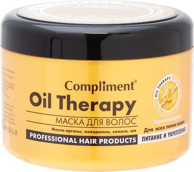 Маска для волос Compliment Oil Therapy Питание и Укрепление 500мл