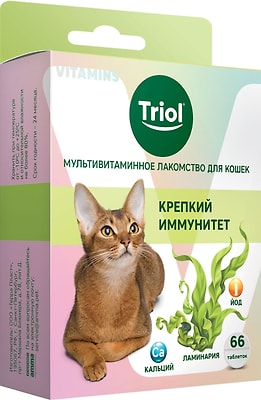 Лакомство для кошек Triol Крепкий иммунитет 33г