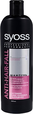 Шампунь для волос Syoss Anti-Hair Fall Fiber Resist 95 500мл