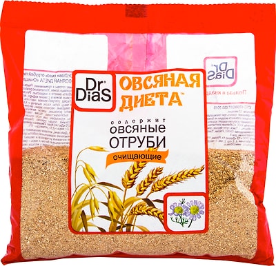 Смесь отрубей Dr.Dias Очищающие 200г