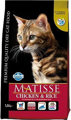 Сухой корм для кошек Farmina Matisse с курицей 1.5кг