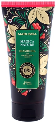 Шампунь для нормальных волос Marussia Magic of Nature Объем 48 часов Бессульфатный 200мл