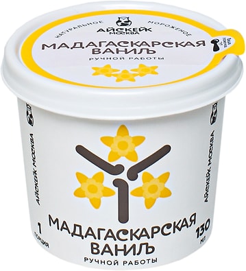 Мороженое Айскейк Москва Мадагаскарская ваниль 130мл
