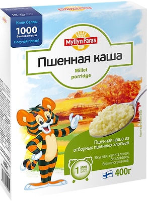Каша Myllyn Paras Пшенная 400г
