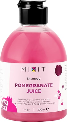 Шампунь для волос MiXiT Pomegranate Juice Shampoo 300мл