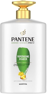 Шампунь для волос Pantene Pro-V Слияние с природой Укрепление и Блеск 900мл