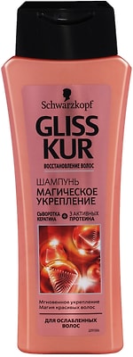 Шампунь для волос Gliss Kur Магическое Укрепление 250мл