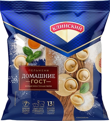 Пельмени Клинский Домашние 700г