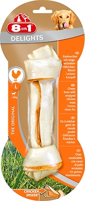 Лакомство для собак 8 in 1 Delights L Косточка для крупных пород 21см