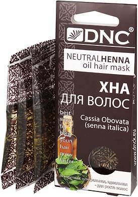 Хна для волос DNC масло 3*15мл