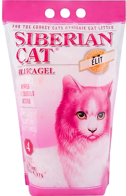 Наполнитель для кошачьего туалета Сибирская кошка Элита для привередливых кошек 4л
