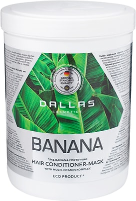 Маска для волос Dallas Banana для укрепления волос с экстрактом банана 1000мл