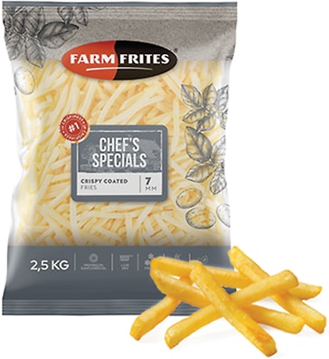 Картофель фри Farm Frites в панировке 2.5кг