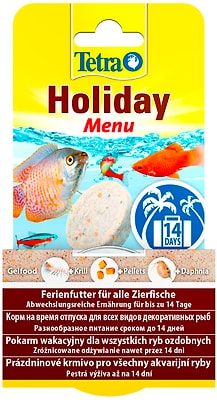 Корм для рыб Tetra Holiday Menu в желе на время отпуска 30г