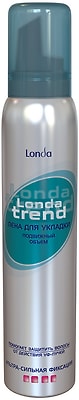 Пена для укладки волос Londa trend Подвижный объем Ультра-сильная фиксация 200мл