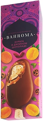 Мороженое Bahroma Курага в двойном шоколаде 75г