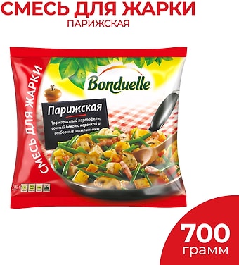 Смесь овощная Bonduelle Парижская для жарки 700г
