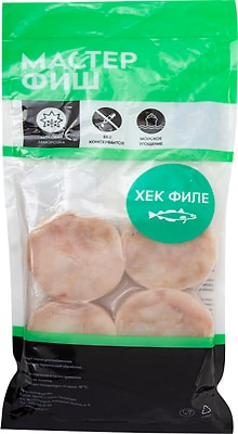 Хек Мастер Фиш филе без кожи замороженное 500г
