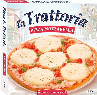 Пицца La Trattoria с Моцареллой 335г
