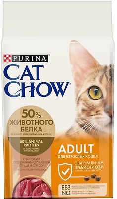Сухой корм для кошек Cat Chow Утка 1.5кг