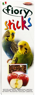 Лакомство для птиц Fiory палочки для попугаев с яблоком 2шт*30г