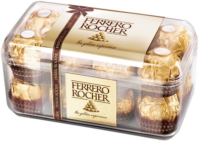 Конфеты Ferrero Rocher хрустящие из молочного шоколада 200г