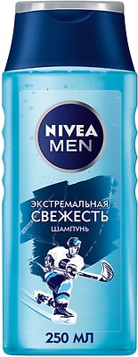 Шампунь для волос Nivea Men Экстремальная свежесть 250мл